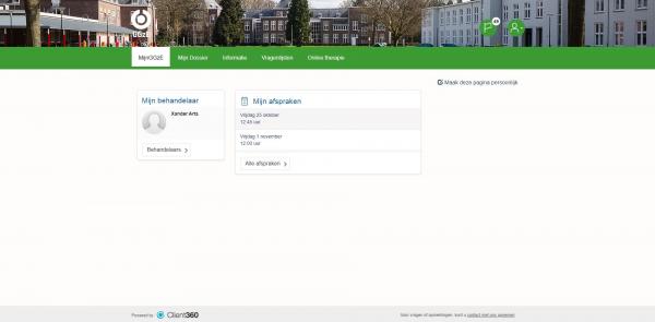 MijnGGzE - Startpagina