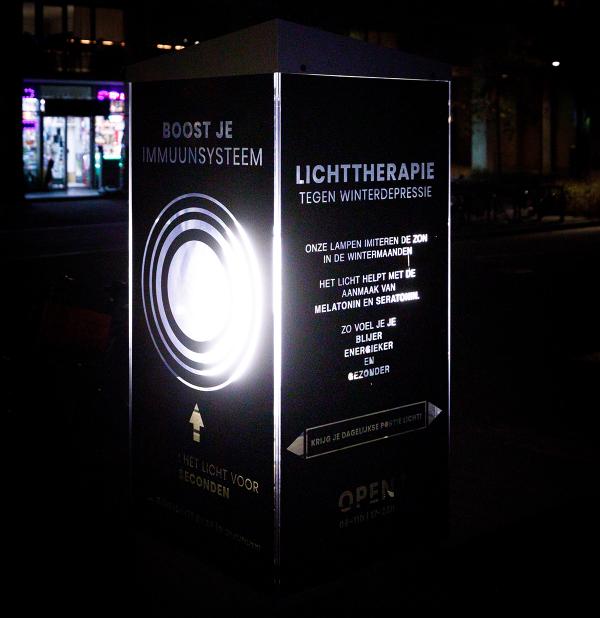 LichtCafé als oplaadpunt in binnenstad Eindhoven