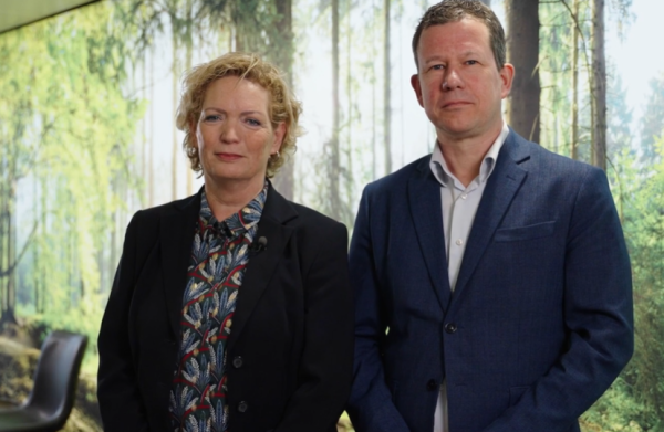 Gertrude Graumans en Jeroen Kampkes DWP