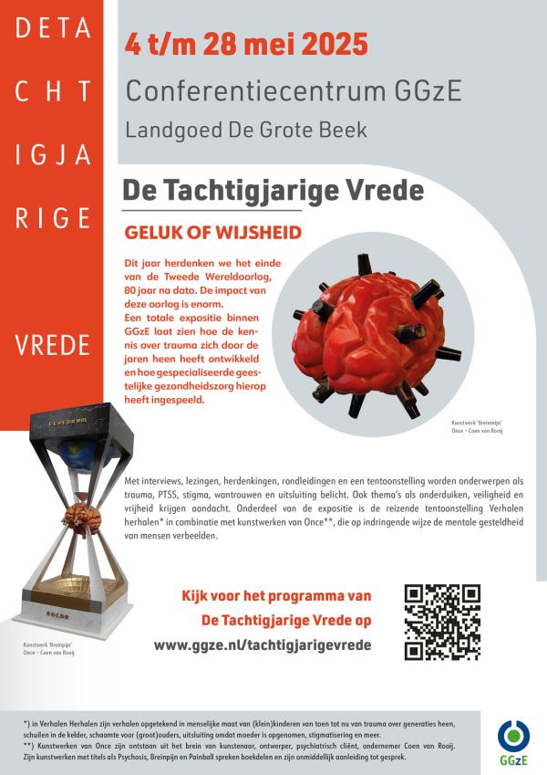 Flyer tachtigjarige vrede