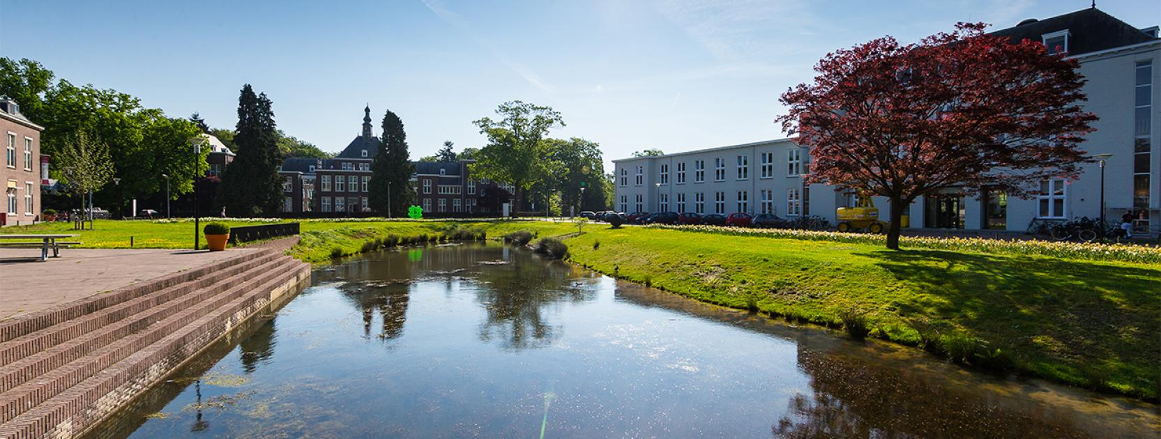 Het middenterrein op Landgoed De Grote Beek