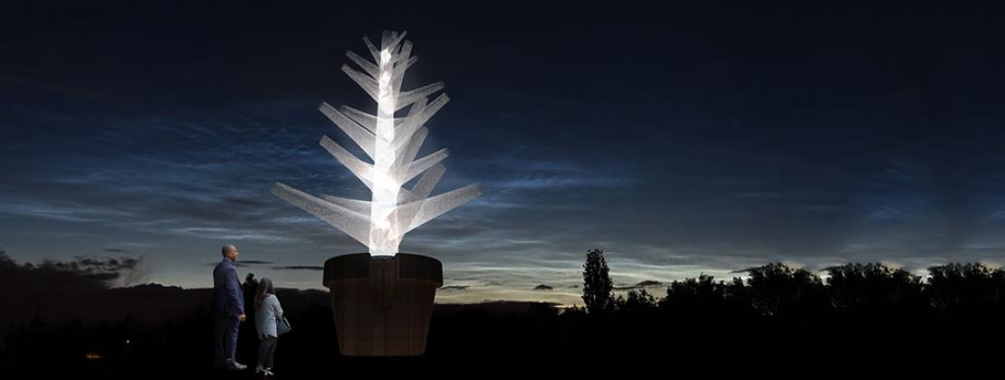 Interactieve verbeelding van het effect van licht - LichtCafé - GLOW