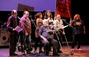 theatergroep Buitengewoon GGzE De Boei op Vogelverschrikkerfestival Valkenswaard