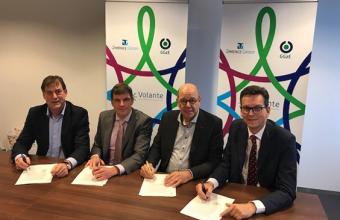 Ondertekening Volante Dimence Groep, GGzE GGZ Noord-Holland en Lentis