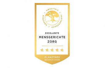 Tijdens de Planetreconferentie heeft GGzE het planetreelabel goud in ontvangst genomen